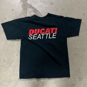 Vintage black Ducati tee